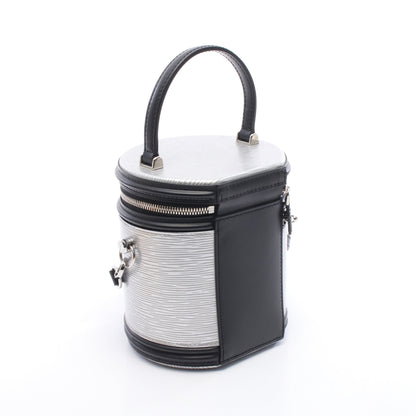 カンヌ エピ ハンドバッグ レザー シルバー ブラック 2WAY ルイヴィトン バッグ LOUIS VUITTON
