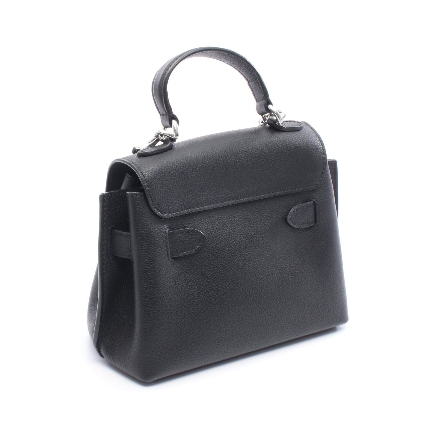 ロックミー エヴァーミニ ハンドバッグ レザー ブラック 2WAY ルイヴィトン バッグ LOUIS VUITTON
