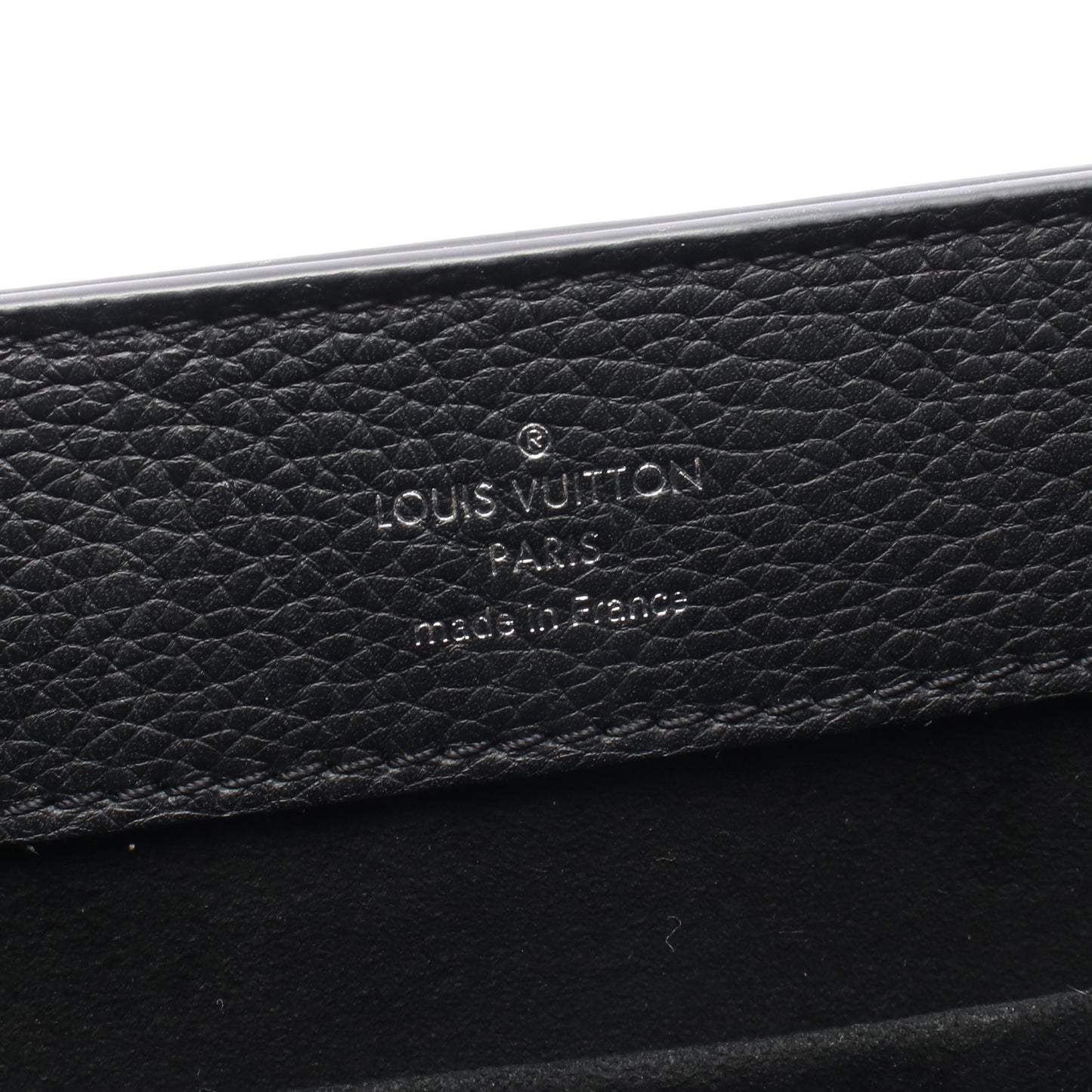 ロックミー エヴァーミニ ハンドバッグ レザー ブラック 2WAY ルイヴィトン バッグ LOUIS VUITTON