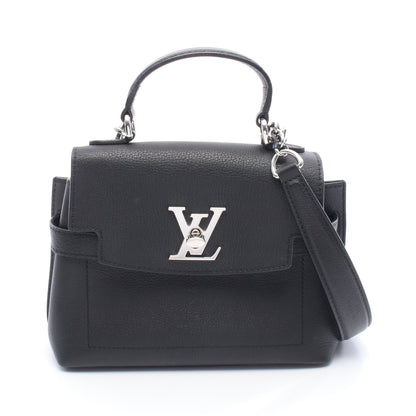 ロックミー エヴァーミニ ハンドバッグ レザー ブラック 2WAY ルイヴィトン バッグ LOUIS VUITTON