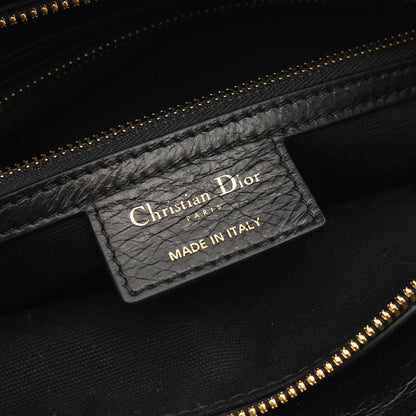 Grand Tour ボウリングバッグ ハンドバッグ レザー ブラック 2WAY クリスチャンディオール バッグ Christian Dior