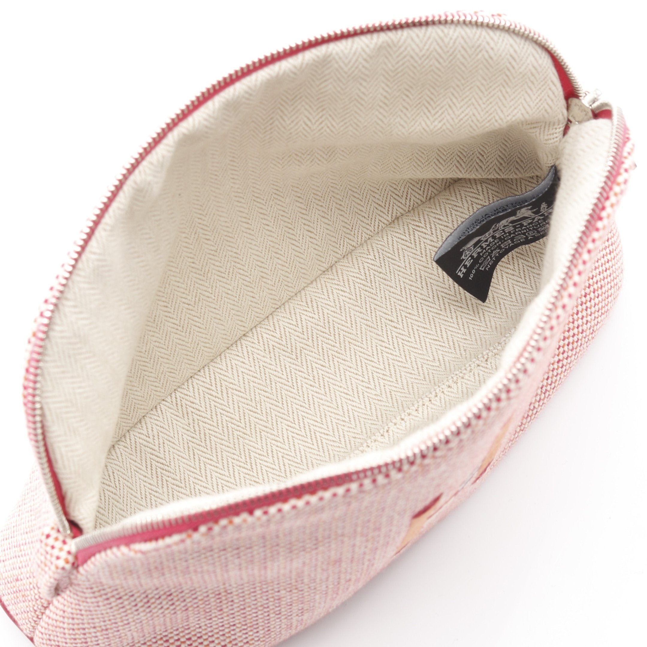 ボリードポーチ クレイジーH フランボワーズ オレンジ ポーチ