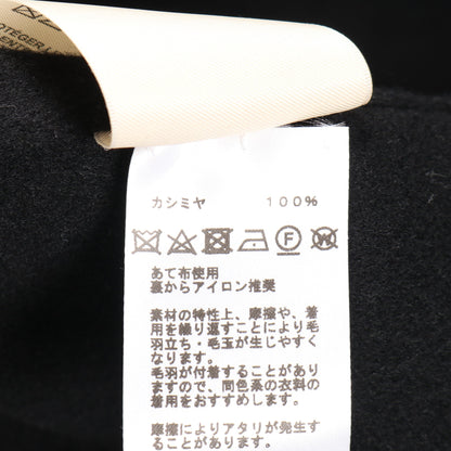 セリエボタン コート カシミヤ ネイビー ブラック エルメス アウター HERMES