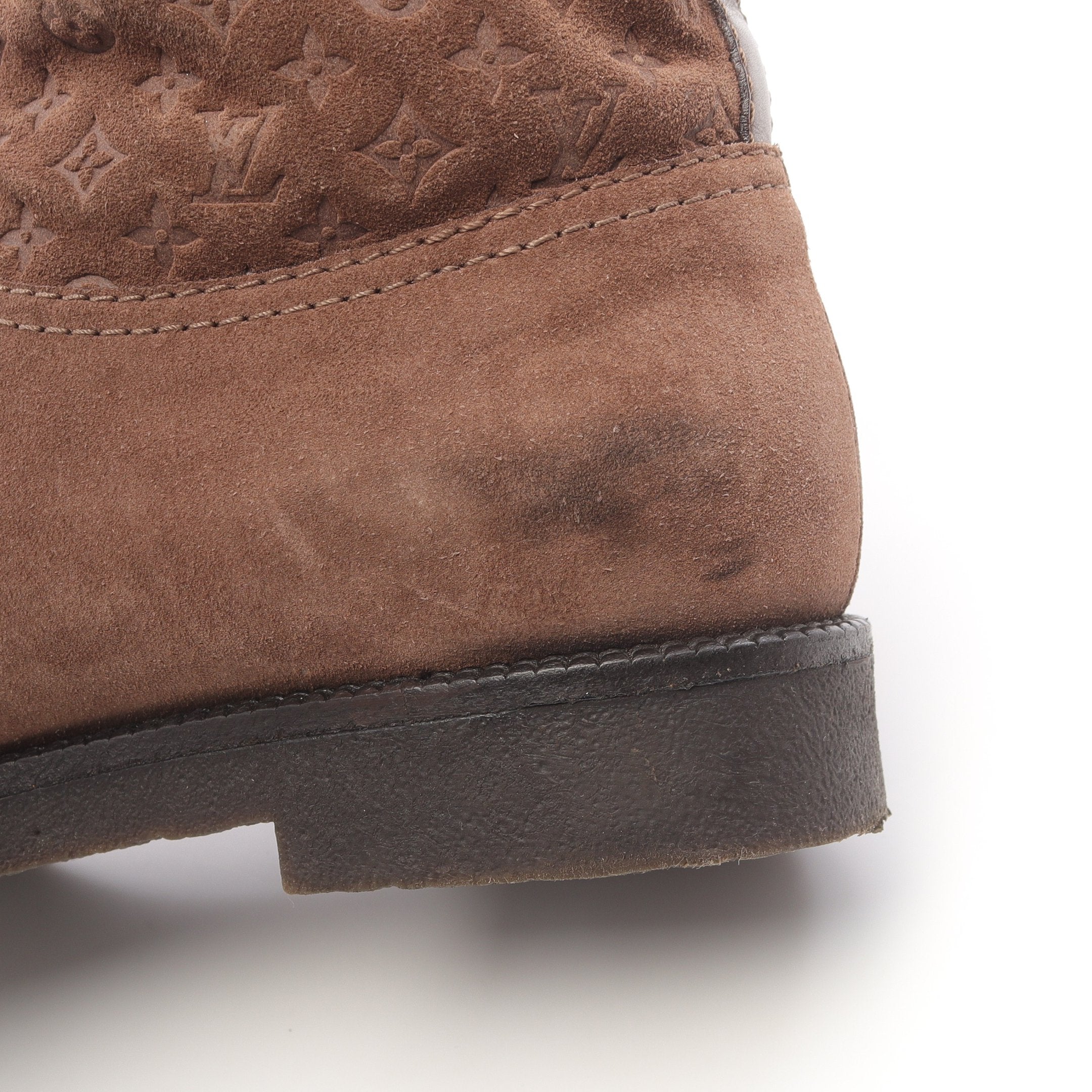 モノグラム ムートンブーツ ムートン ブラウン ルイヴィトン – RECLO