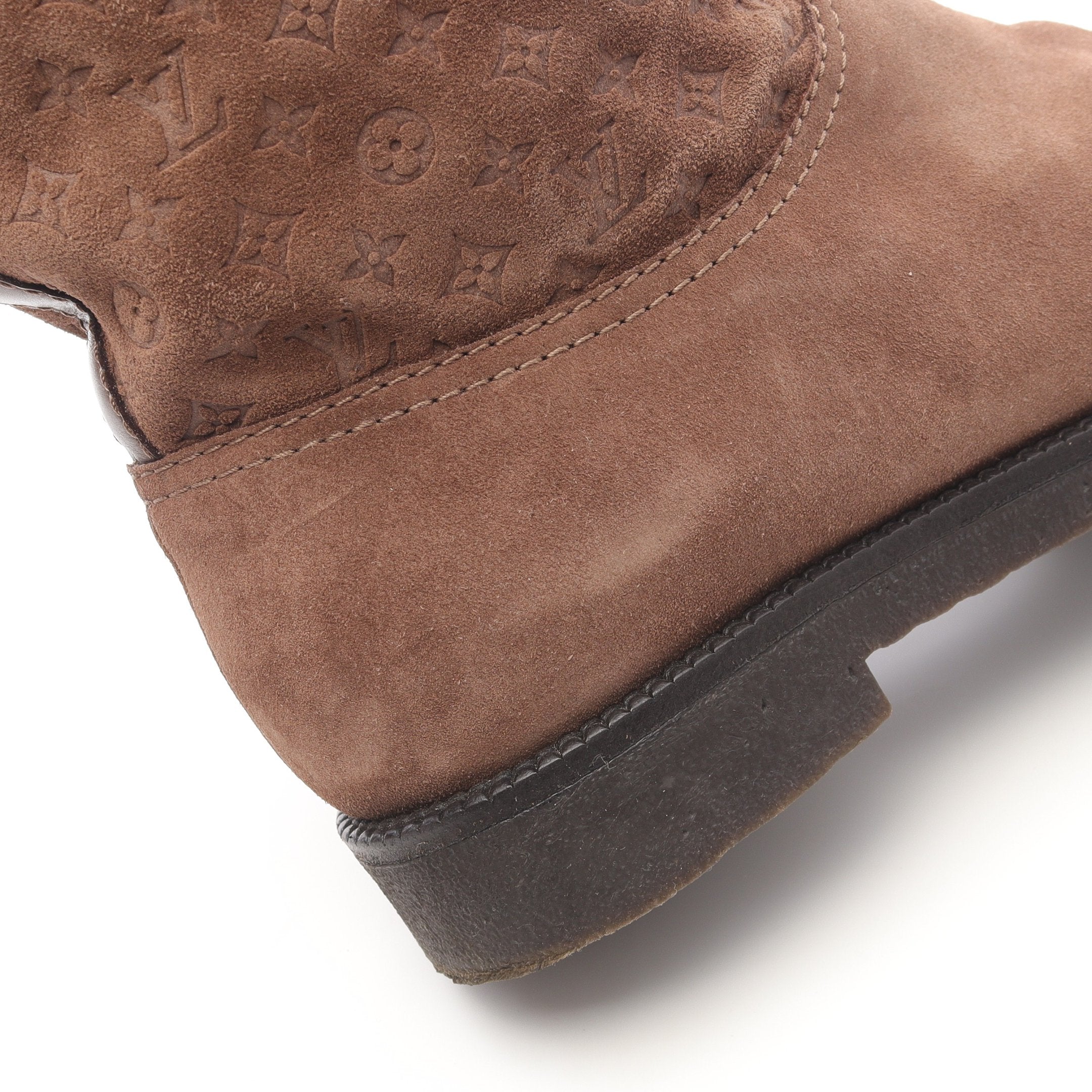 モノグラム ムートンブーツ ムートン ブラウン ルイヴィトン – RECLO