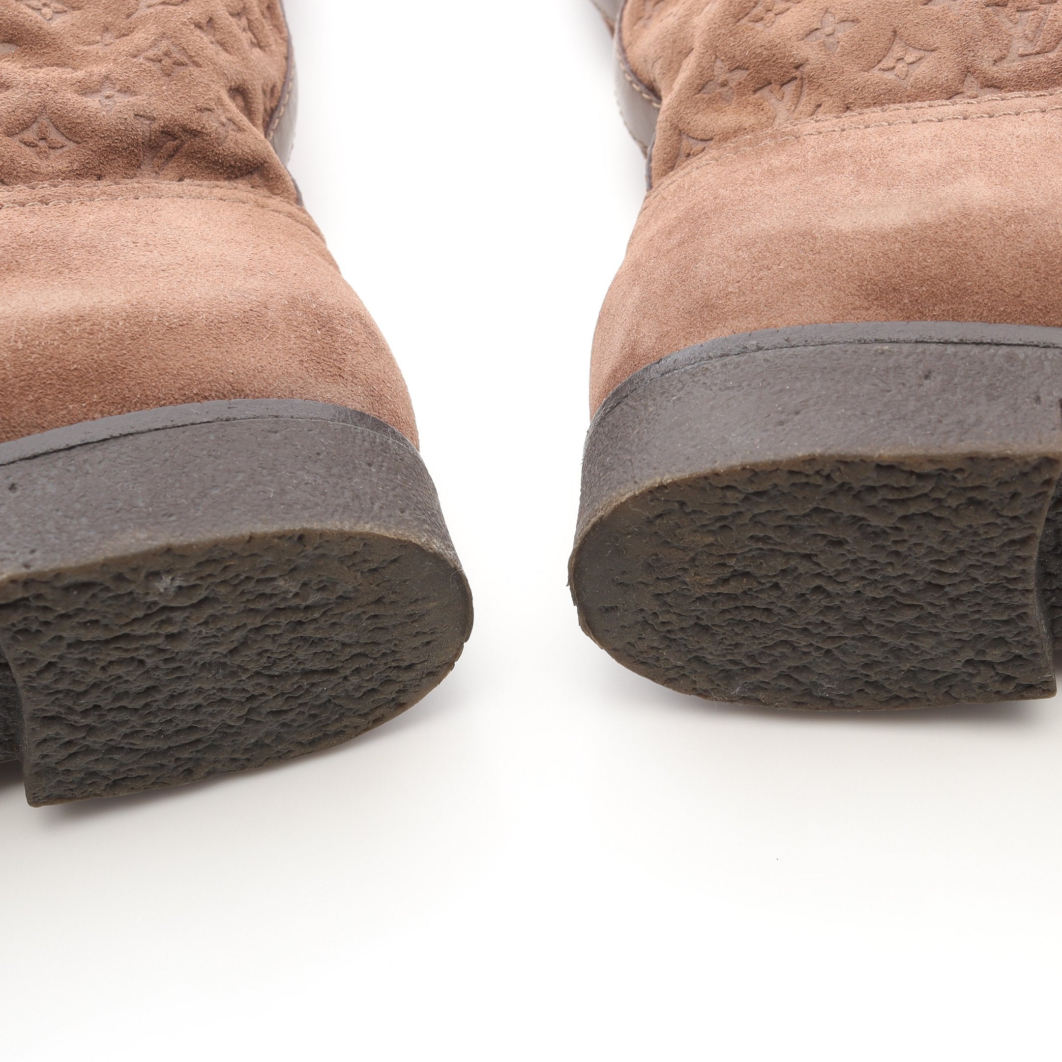 モノグラム ムートンブーツ ムートン ブラウン ルイヴィトン – RECLO