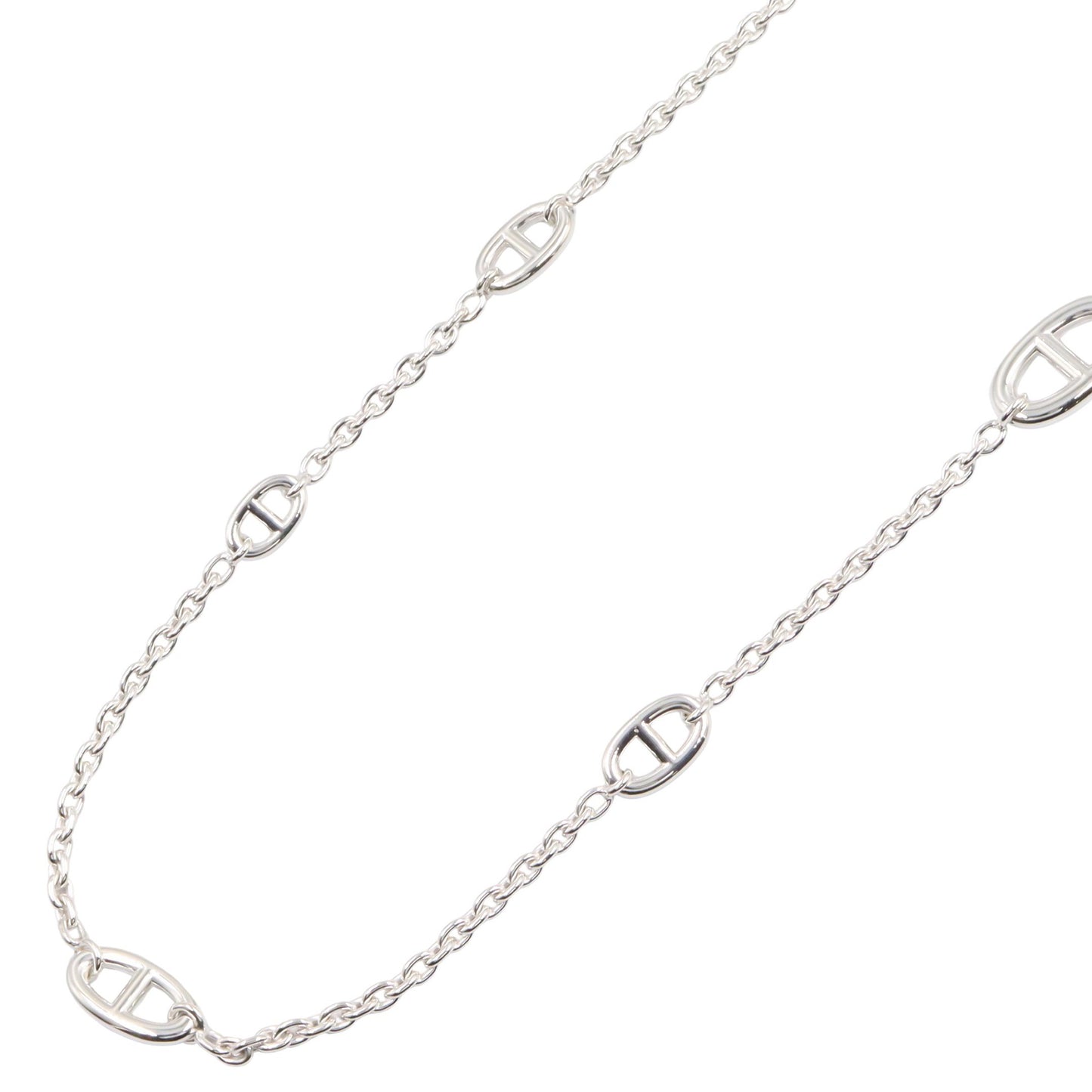 シェーヌダンクルファランドールロングネックレス ネックレス SV925 シルバー エルメス アクセサリー HERMES