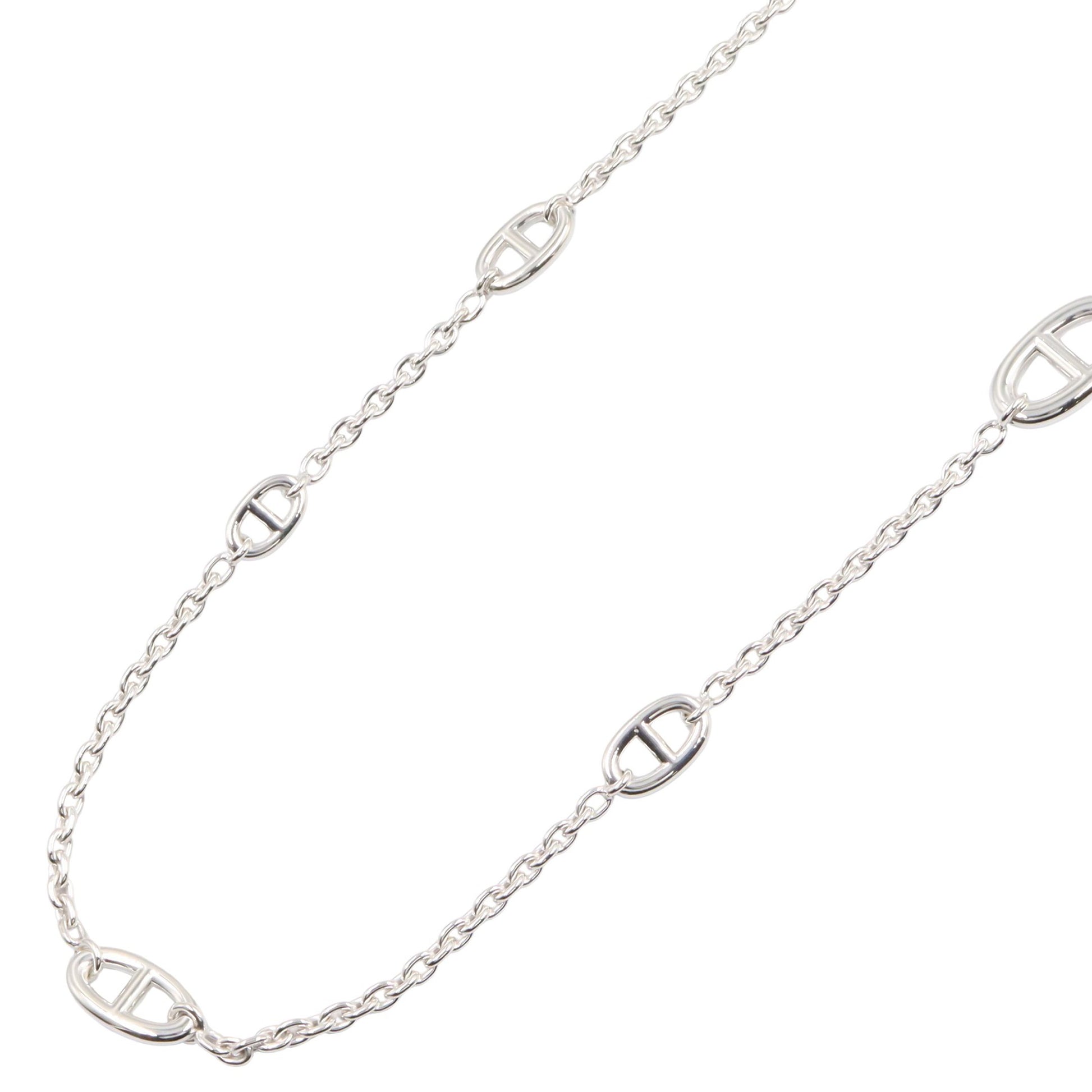 シェーヌダンクルファランドールロングネックレス ネックレス SV925 シルバー エルメス アクセサリー HERMES