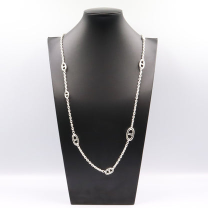 シェーヌダンクルファランドールロングネックレス ネックレス SV925 シルバー エルメス アクセサリー HERMES