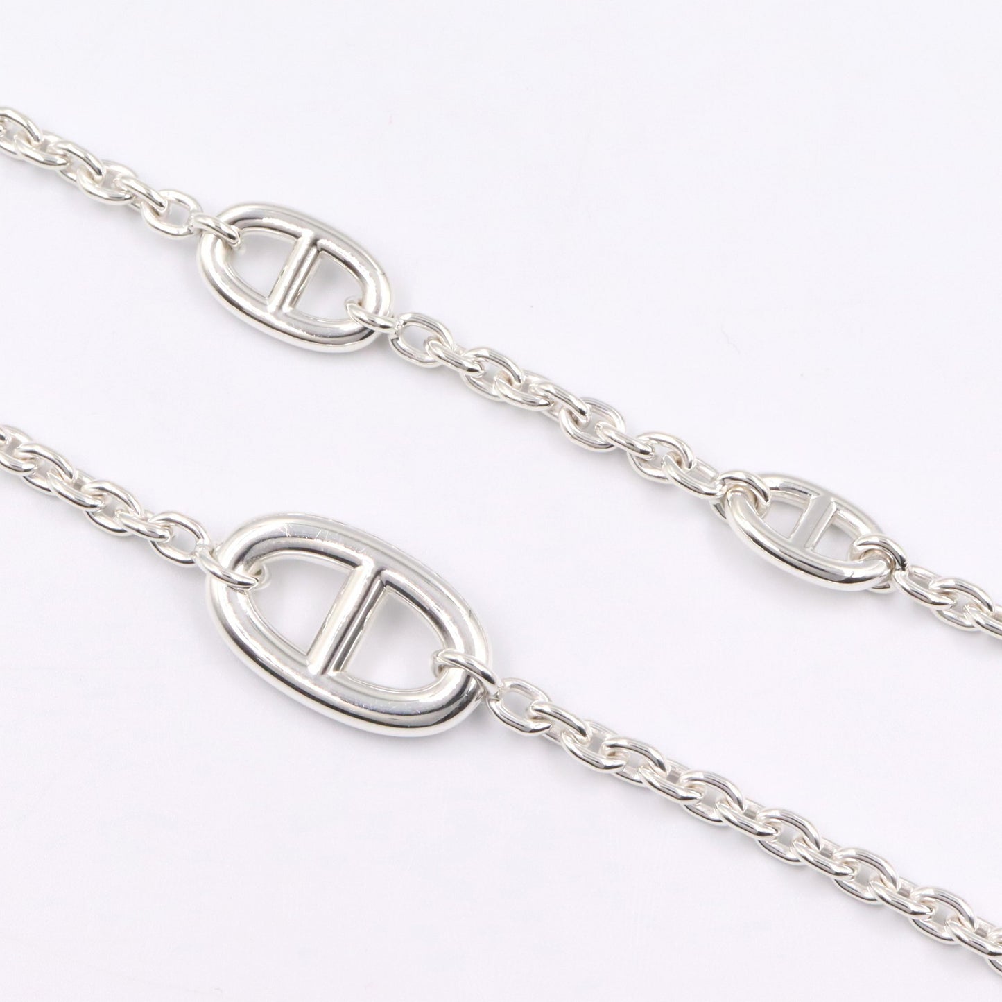 シェーヌダンクルファランドールロングネックレス ネックレス SV925 シルバー エルメス アクセサリー HERMES