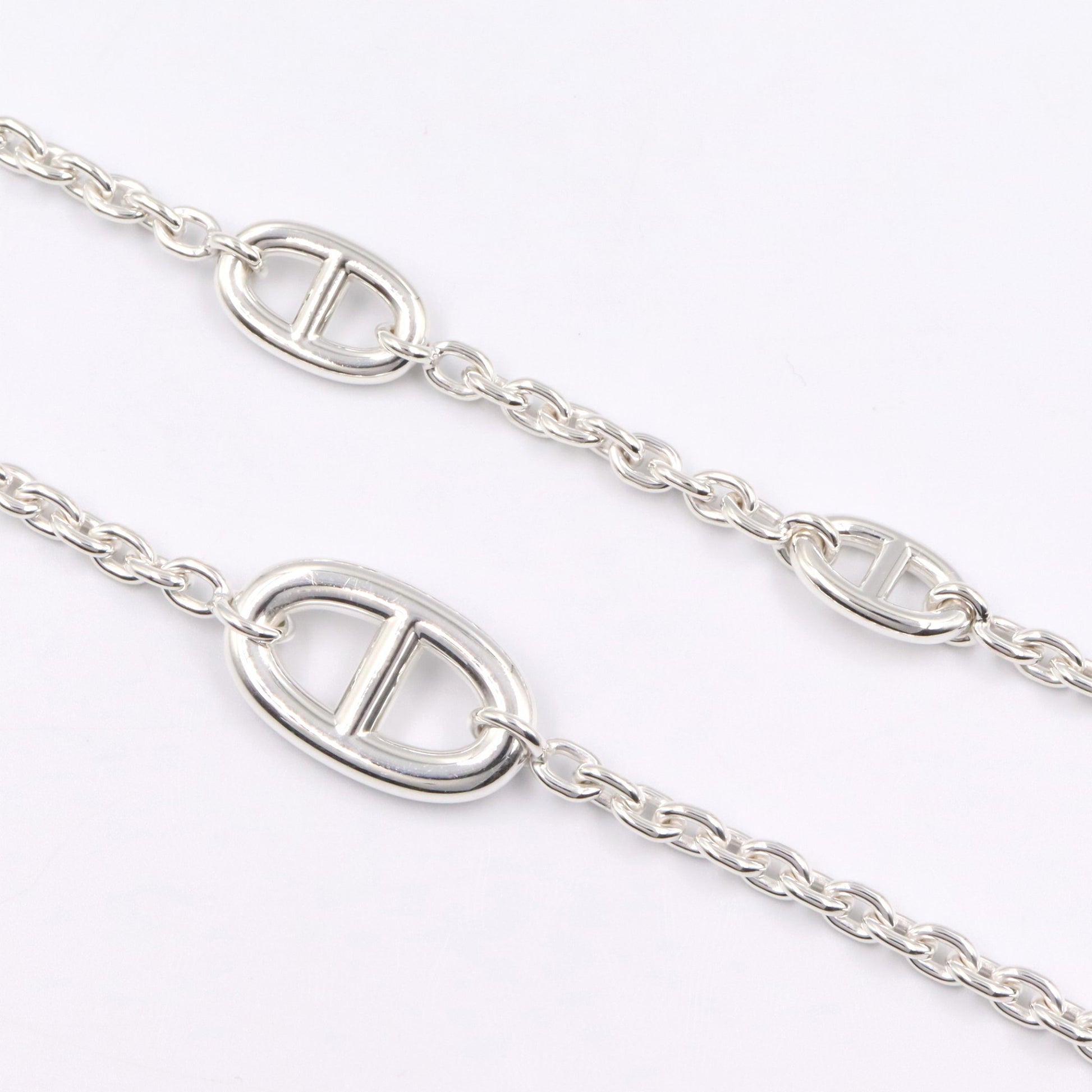 シェーヌダンクルファランドールロングネックレス ネックレス SV925 シルバー エルメス アクセサリー HERMES
