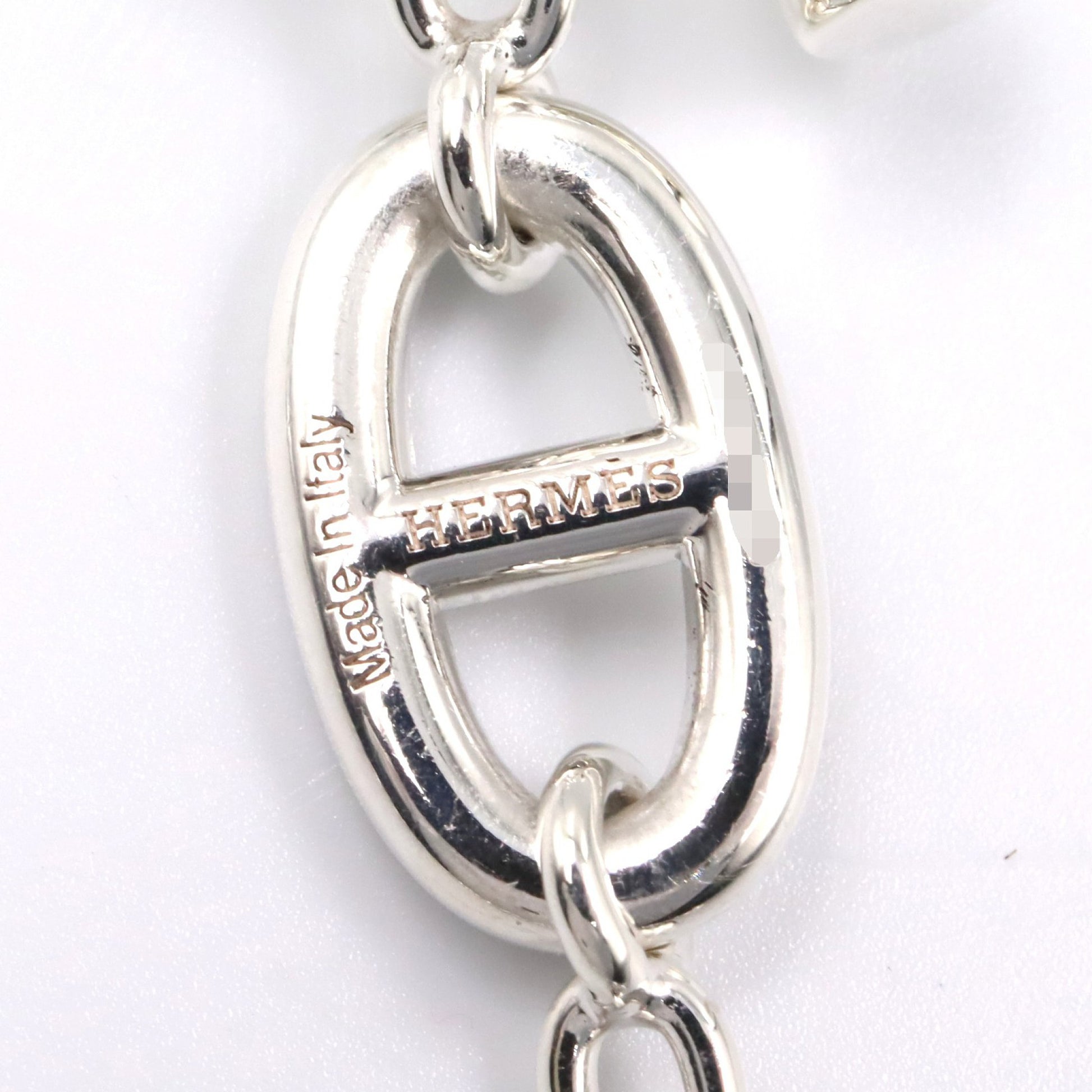 シェーヌダンクルファランドールロングネックレス ネックレス SV925 シルバー エルメス アクセサリー HERMES