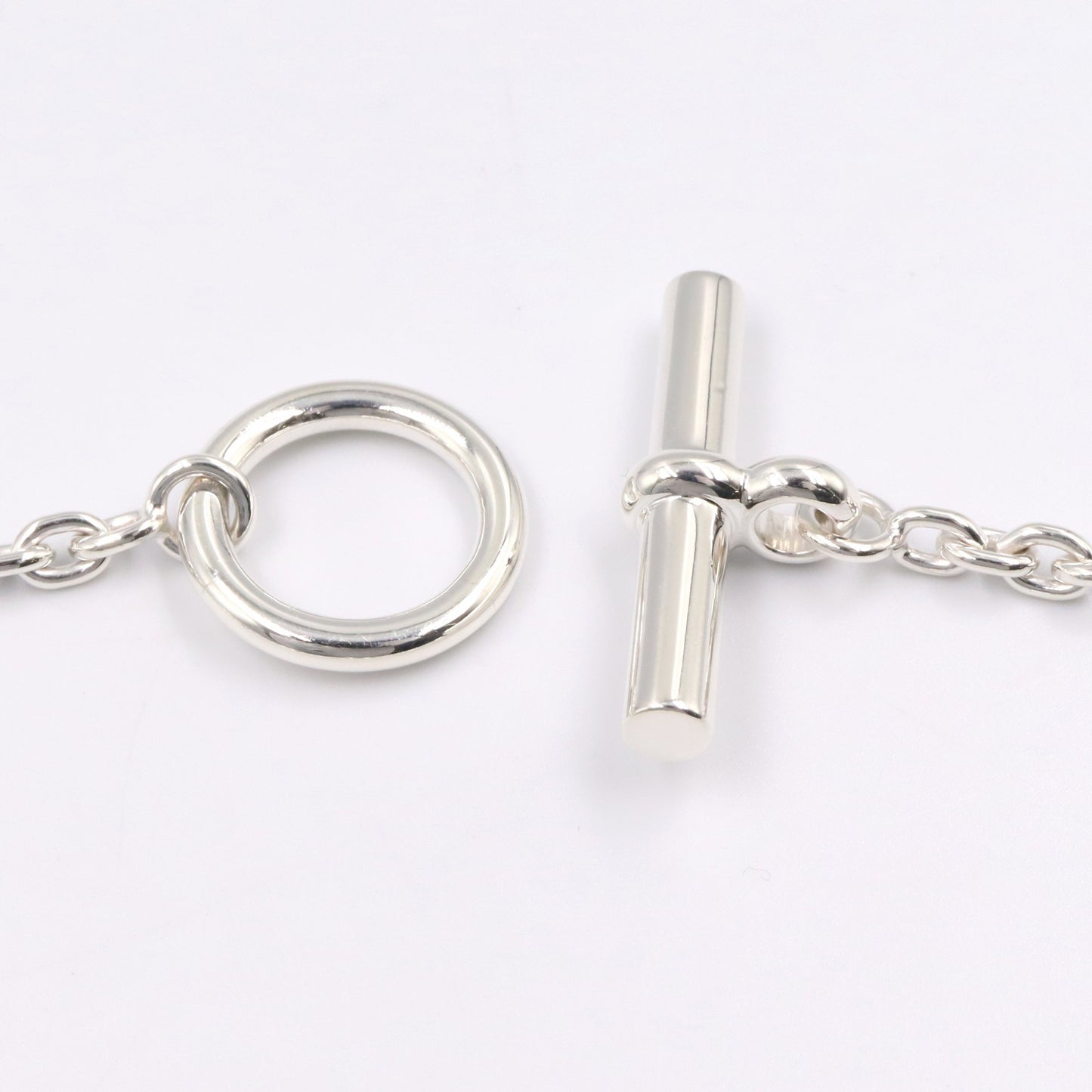 シェーヌダンクルファランドールロングネックレス ネックレス SV925 シルバー エルメス アクセサリー HERMES