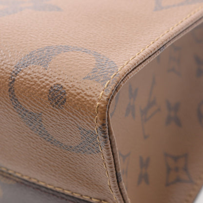 オンザゴーPM モノグラムジャイアント リバース ハンドバッグ PVC ブラウン ベージュ 2WAY ルイヴィトン バッグ LOUIS VUITTON