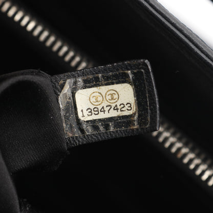 マトラッセ グランドショッピング GST チェーンショルダーバッグ チェーントートバッグ キャビアスキン ブラック シルバー金具 シャネル バッグ CHANEL