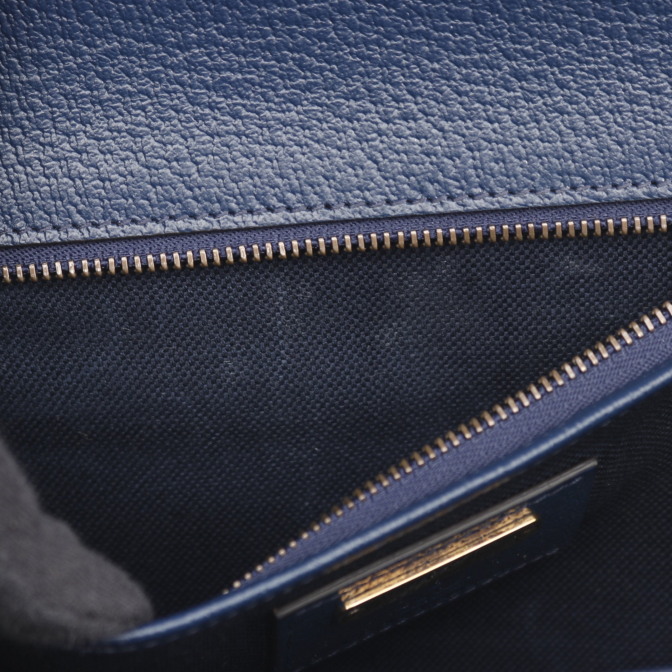 バンブー 1947 GGロゴ ハンドバッグ PVC レザー オレンジ ネイビー