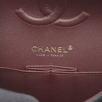 マトラッセ Wフラップ Wチェーンショルダーバッグ キャビアスキン ブラック ゴールド金具 シャネル バッグ CHANEL