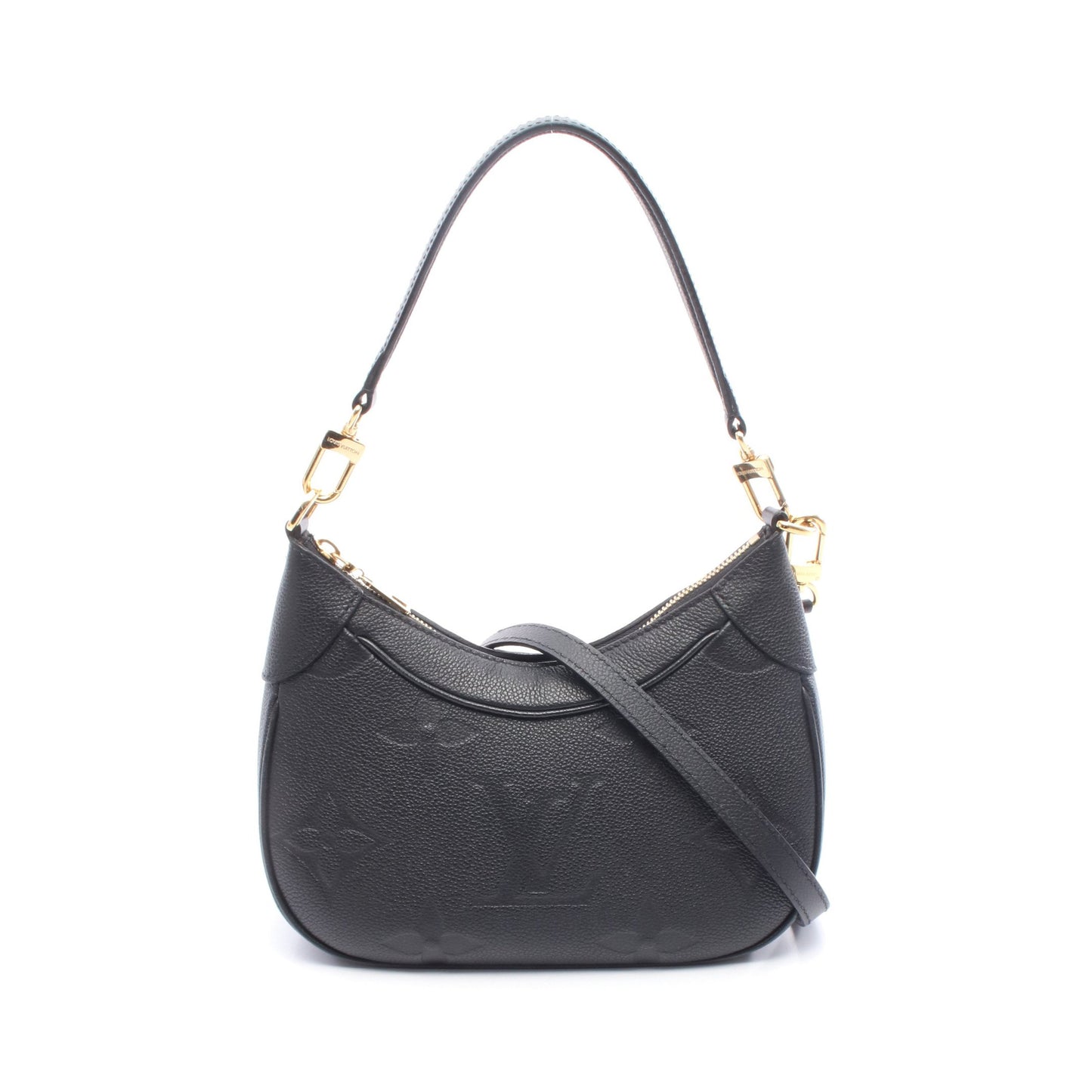 バガテルNM モノグラムアンプラント ノワール ハンドバッグ レザー ブラック ルイヴィトン バッグ LOUIS VUITTON