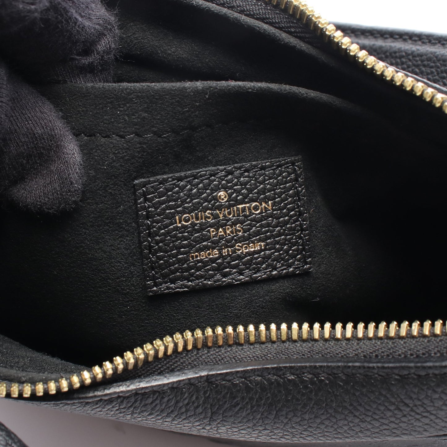 バガテルNM モノグラムアンプラント ノワール ハンドバッグ レザー ブラック ルイヴィトン バッグ LOUIS VUITTON