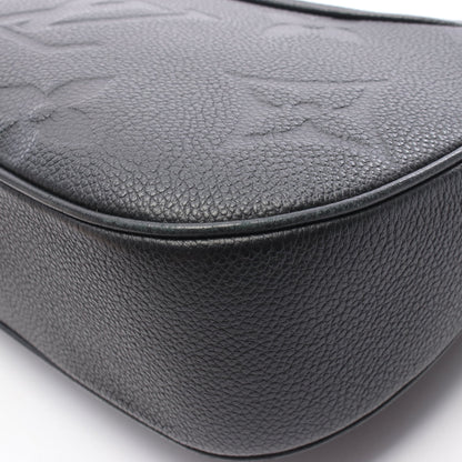 バガテルNM モノグラムアンプラント ノワール ハンドバッグ レザー ブラック ルイヴィトン バッグ LOUIS VUITTON