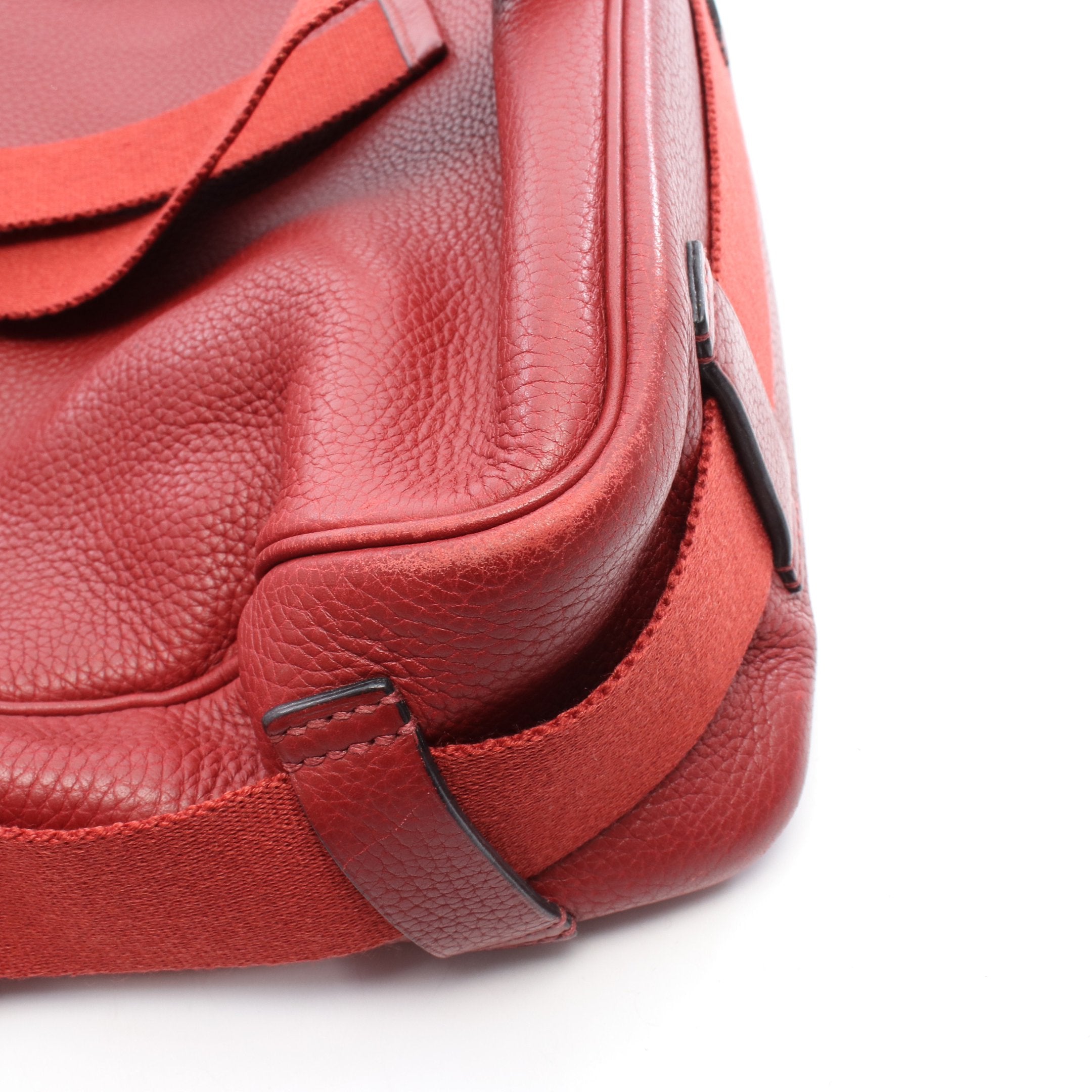 エルメス HERMES チベット バーティカルMM ルージュガランス ショルダーバッグ バッグ トリヨンクレマンス トリヨンクレマンス メンズ レッド系 【中古】 チベット バーティカルMM ルージュガランス ショルダーバッグ トリヨン