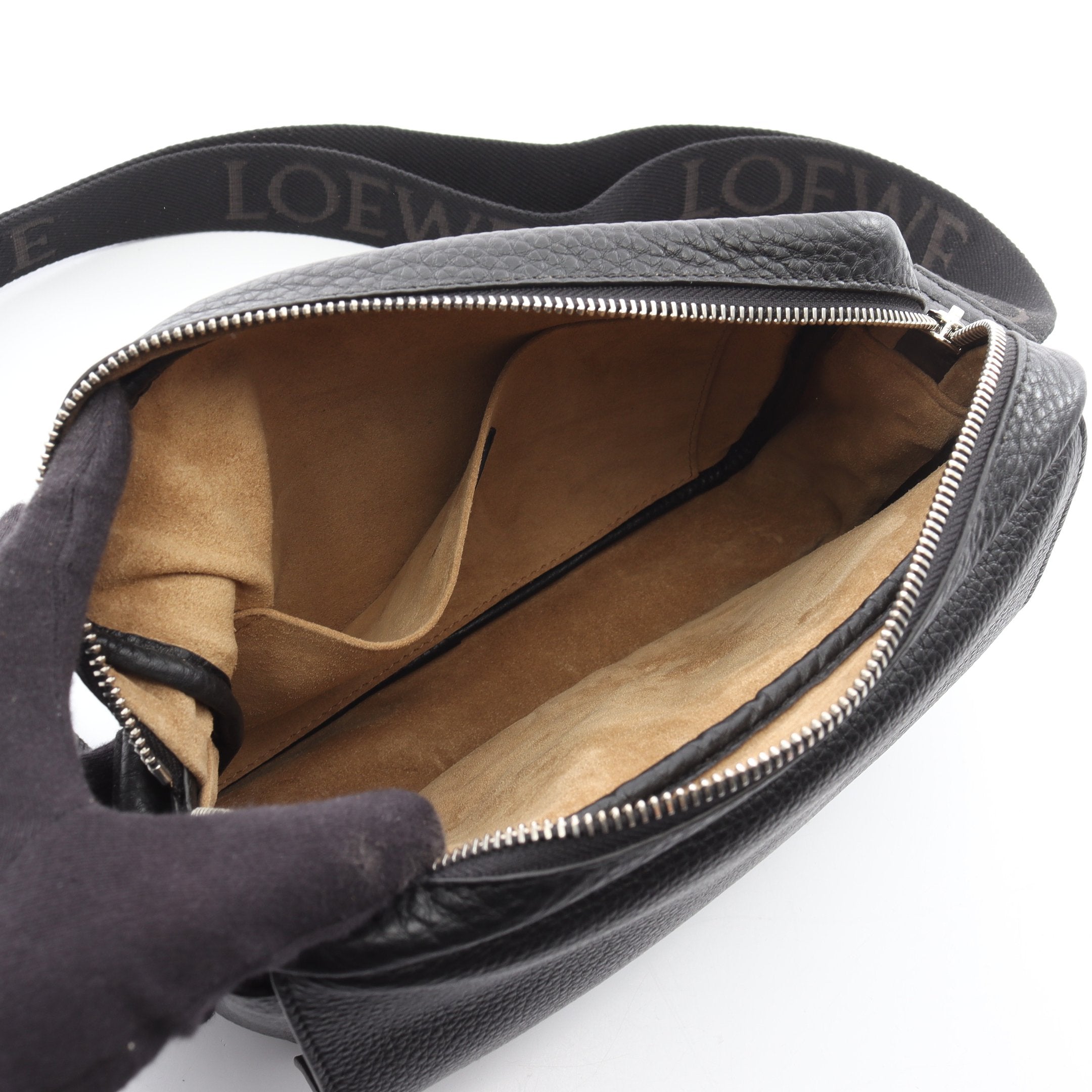 ペブル メッセンジャーバッグ ミディアム ショルダーバッグ レザー