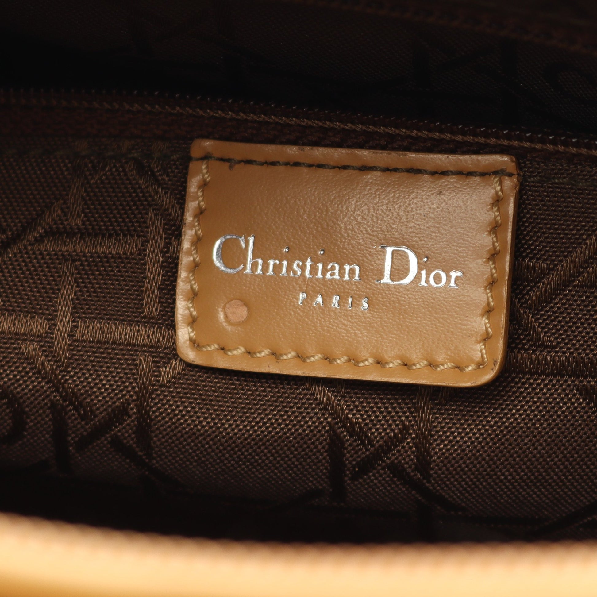 マリスパール ハンドバッグ レザー ベージュ クリスチャンディオール バッグ Christian Dior