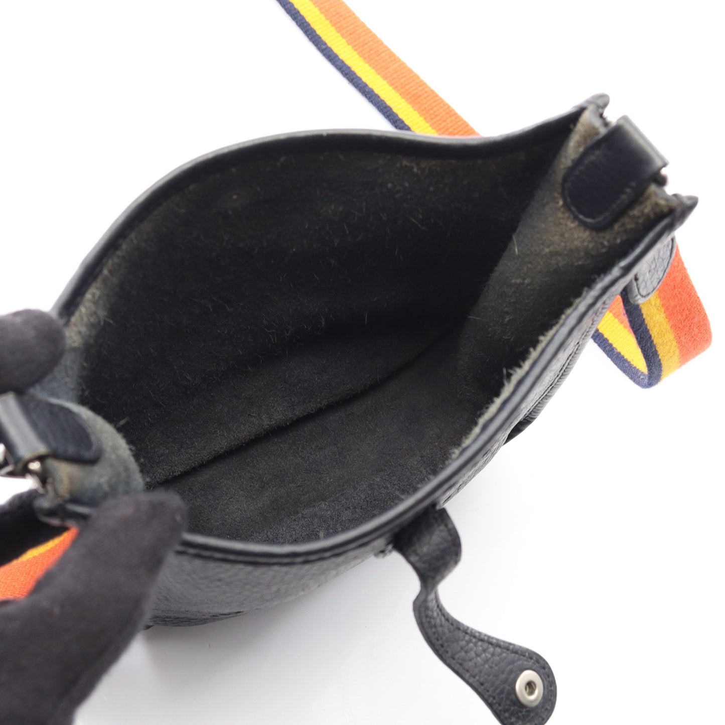 エヴリンTPM アマゾン ショルダーバッグ トリヨンクレマンス ブラック シルバー金具 T刻印 エルメス バッグ HERMES