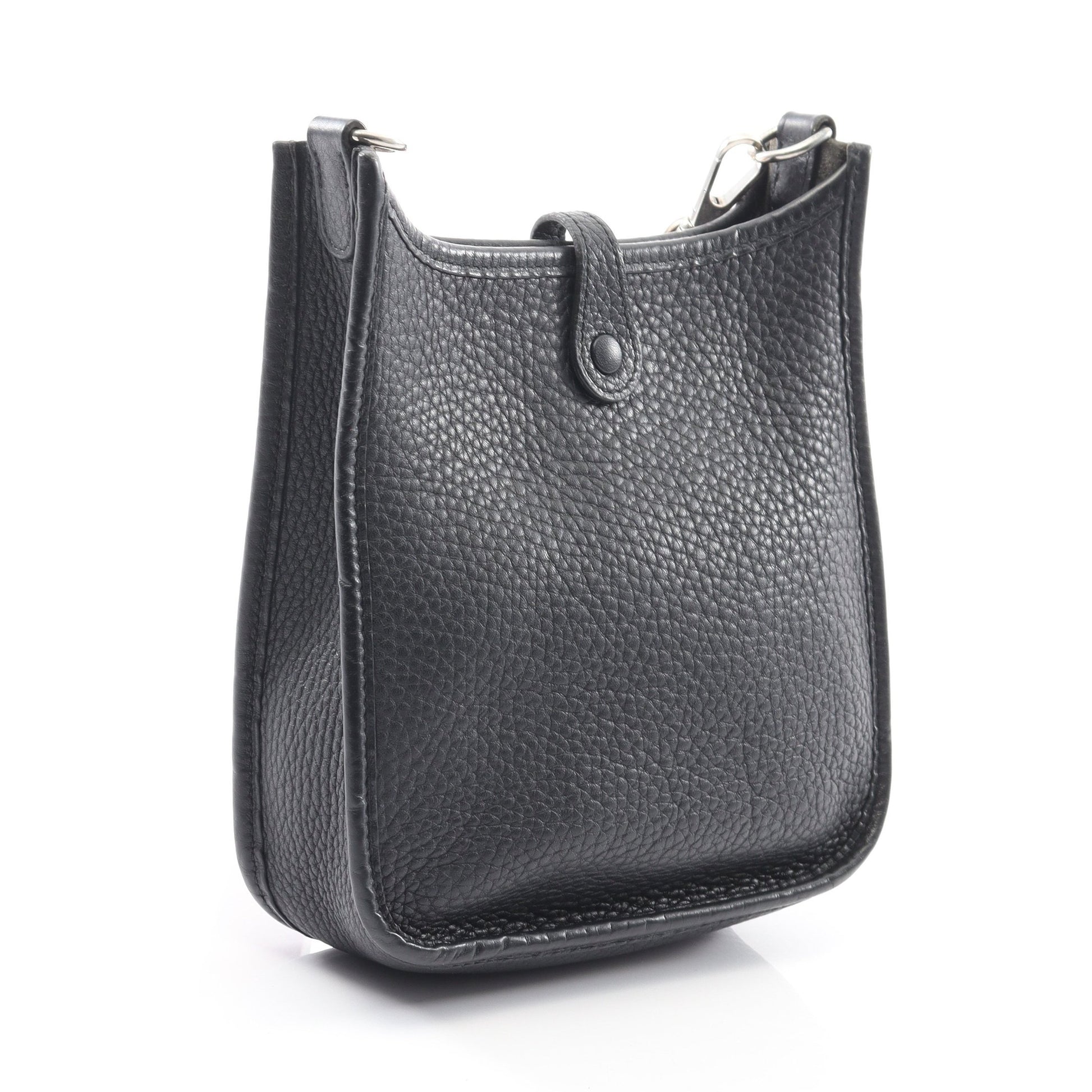 エヴリンTPM アマゾン ショルダーバッグ トリヨンクレマンス ブラック シルバー金具 T刻印 エルメス バッグ HERMES