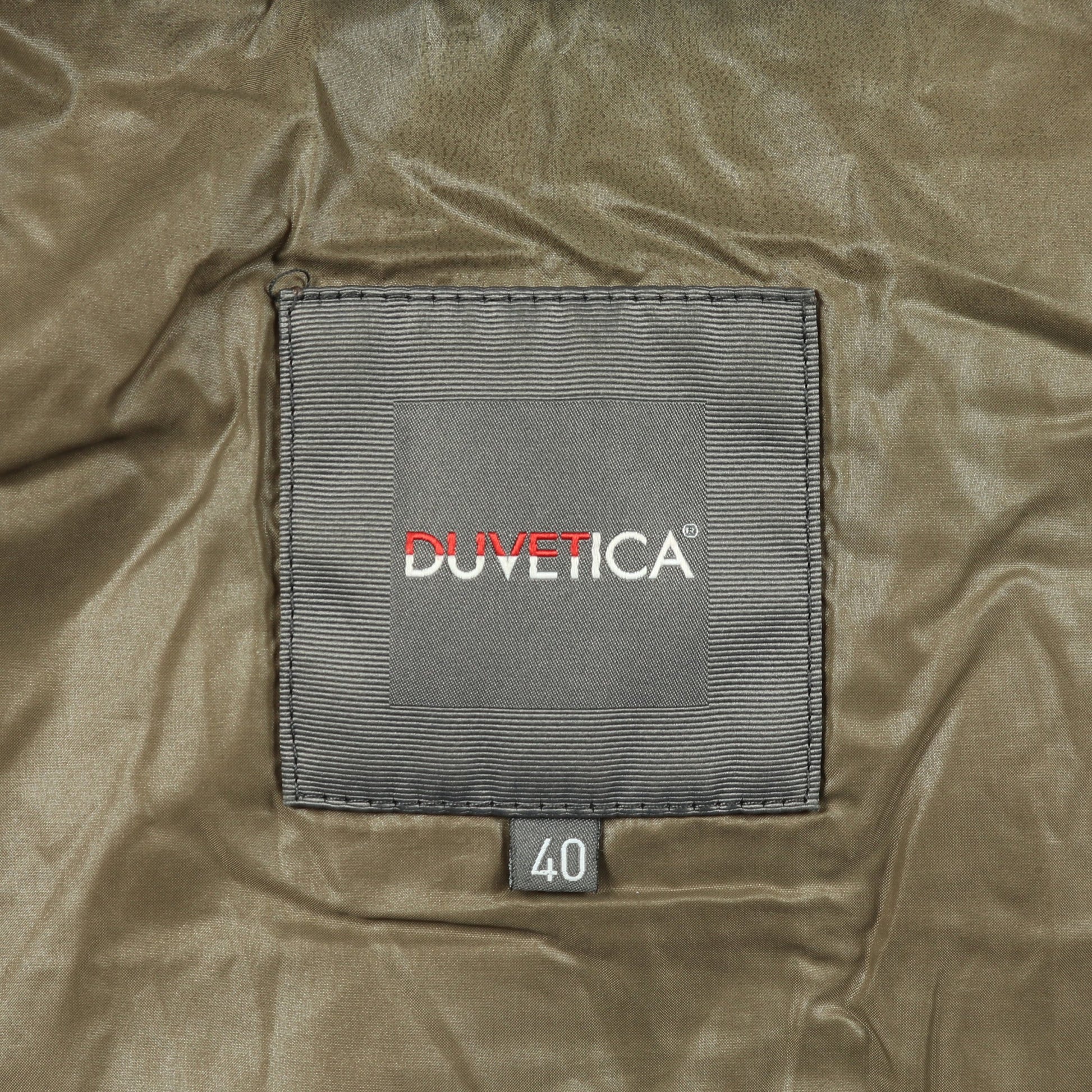 ARWEN ダウンコート カーキグリーン ダウンコート ナイロン カーキグリーン フード付き デュベティカ アウター DUVETICA