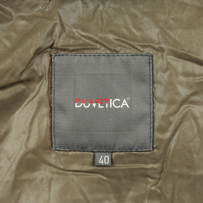 ARWEN ダウンコート カーキグリーン ダウンコート ナイロン カーキグリーン フード付き デュベティカ アウター DUVETICA