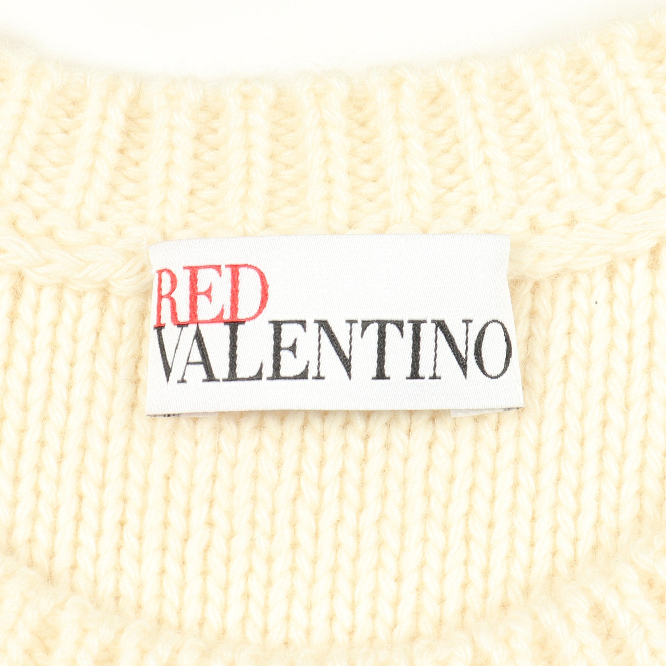 RED VALENTINO レッド ヴァレンティノ 秋冬 オフホワイト ニット RED VALENTINO(レッドヴァレンティノ) ニット・セーター(レディース