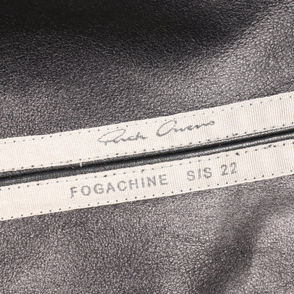 FOGPOCKET LARRY LEATHER SHIRTS レザージャケット ラムレザー ブラック 22SS リックオウエンス アウター Rick Owens