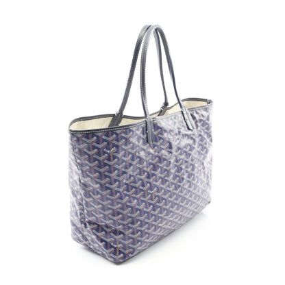 サンルイPM ハンドバッグ トートバッグ コーティングキャンバス レザー ブルー ネイビー マルチカラー ゴヤール バッグ GOYARD