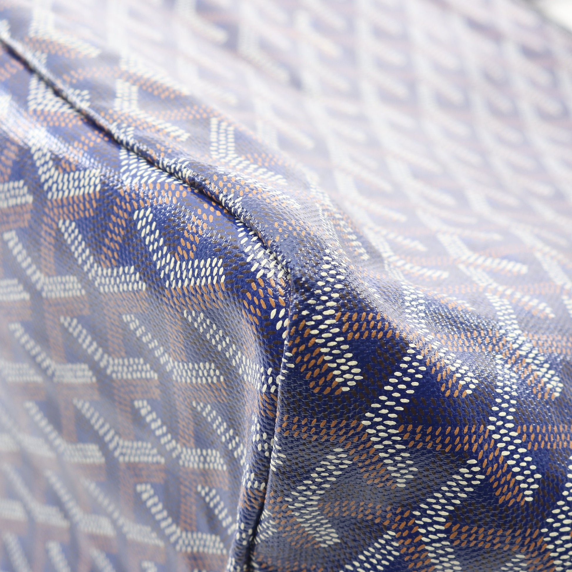サンルイPM ハンドバッグ トートバッグ コーティングキャンバス レザー ブルー ネイビー マルチカラー ゴヤール バッグ GOYARD