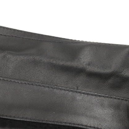 シャツジャケット レザージャケット ラムレザー ブラック 21SS リックオウエンス アウター Rick Owens