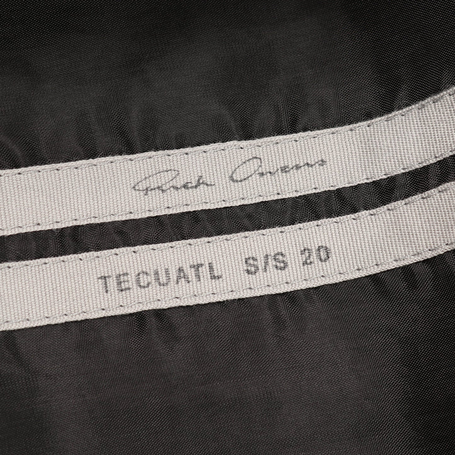 シャツジャケット レザージャケット ラムレザー ブラック 20SS リックオウエンス アウター Rick Owens