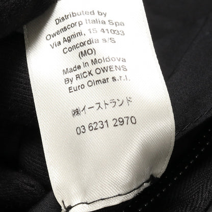 BRAD JKT ブラッドジャケット コーディングデニム 中綿ブルゾン ジャケット コットン ブラック リックオウエンス アウター Rick Owens