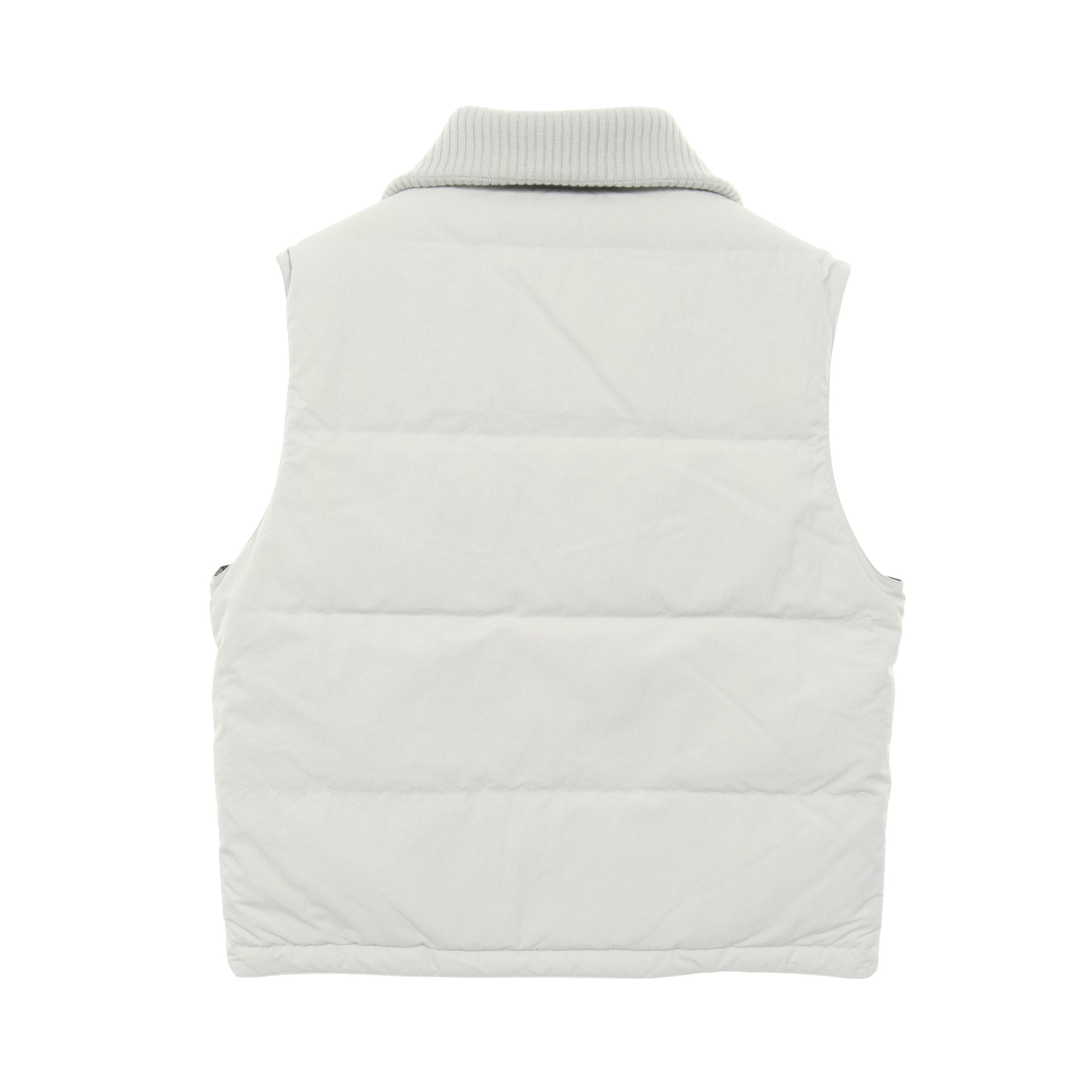 キルティング ジレ ダウンベスト ナイロン ライトグリーン エルメス