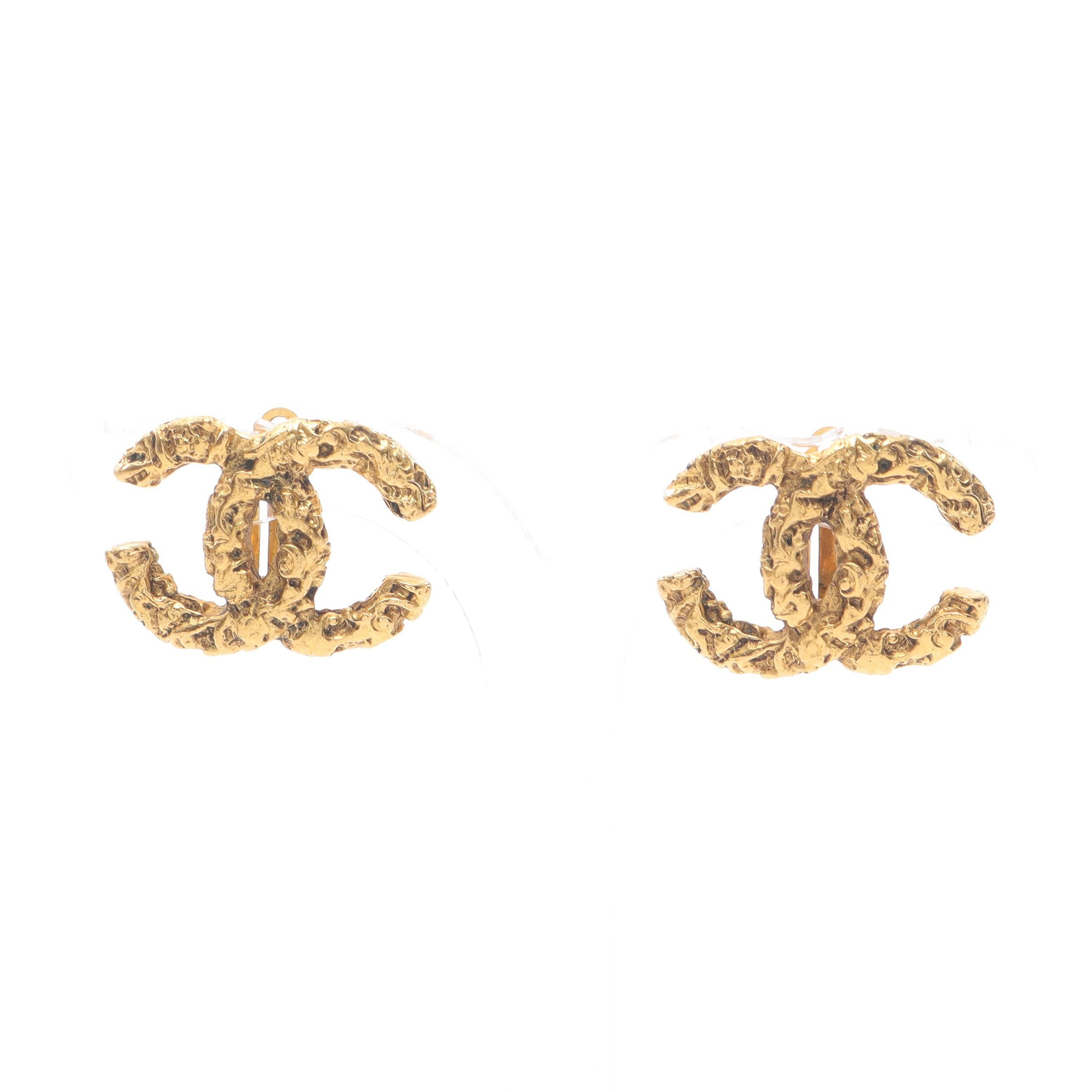 CHANEL シャネル 93A ココマーク ライオンモチーフ イヤリング 片耳 ゴールド 約3.7cm ヴィンテージ 大ぶり CHANEL(シャネル) / イヤリング/--/ゴールド/レディース/ライオン