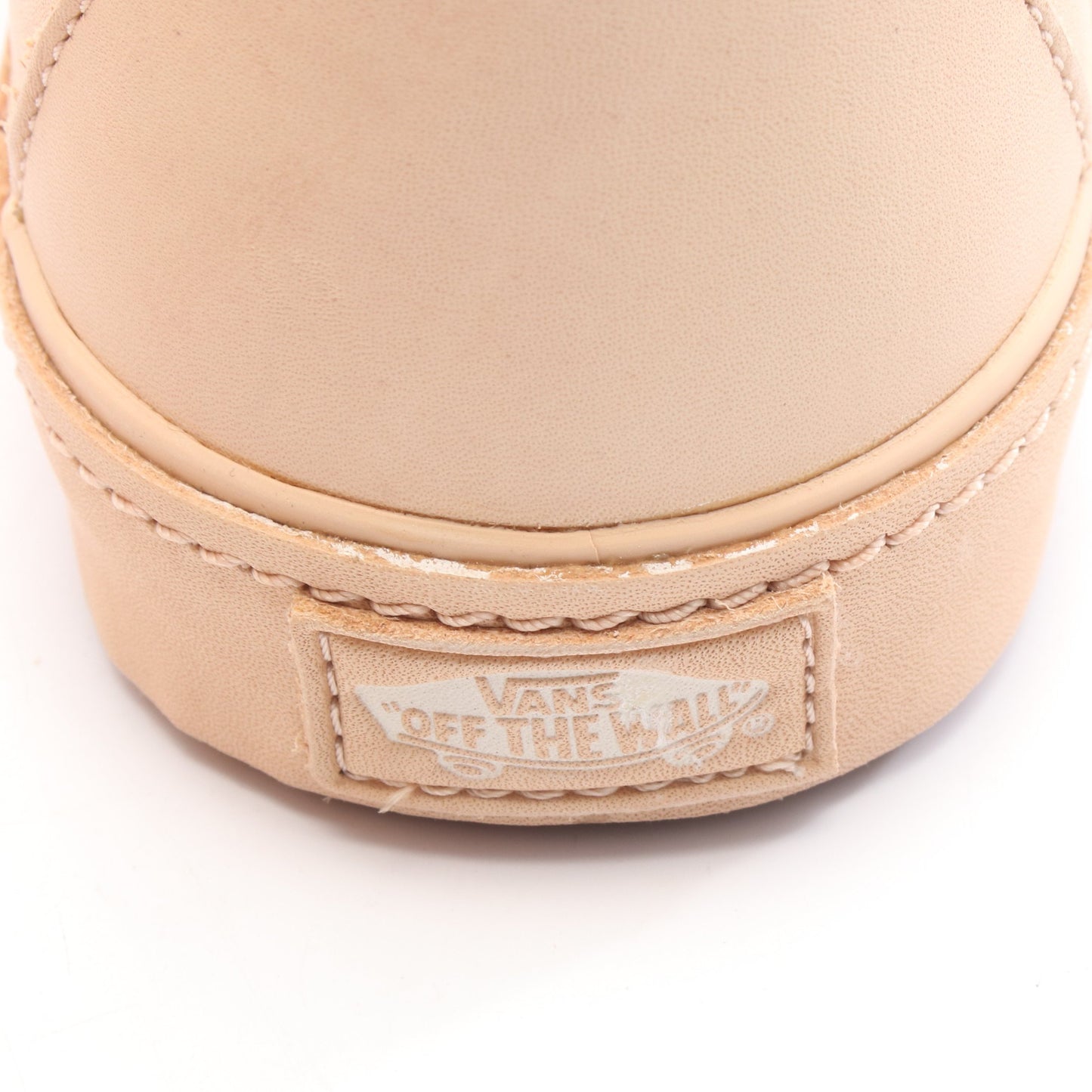 VANS × Vivienne Westwood ANGLOMANIA ハイカットスニーカー レザー ベージュ バンズ シューズ VANS