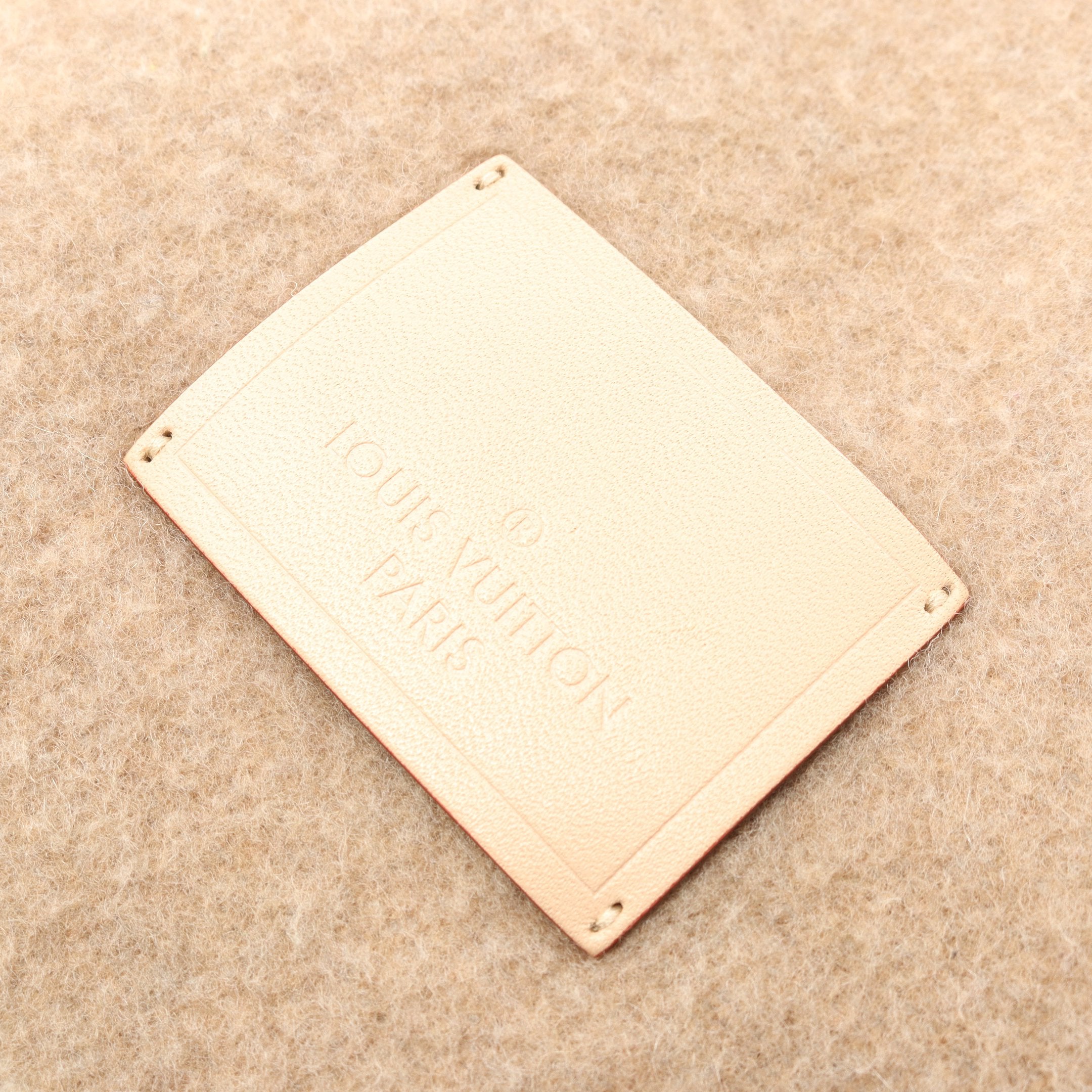 ブランケット ショール ウール カシミヤ ベージュ マルチカラー ルイ