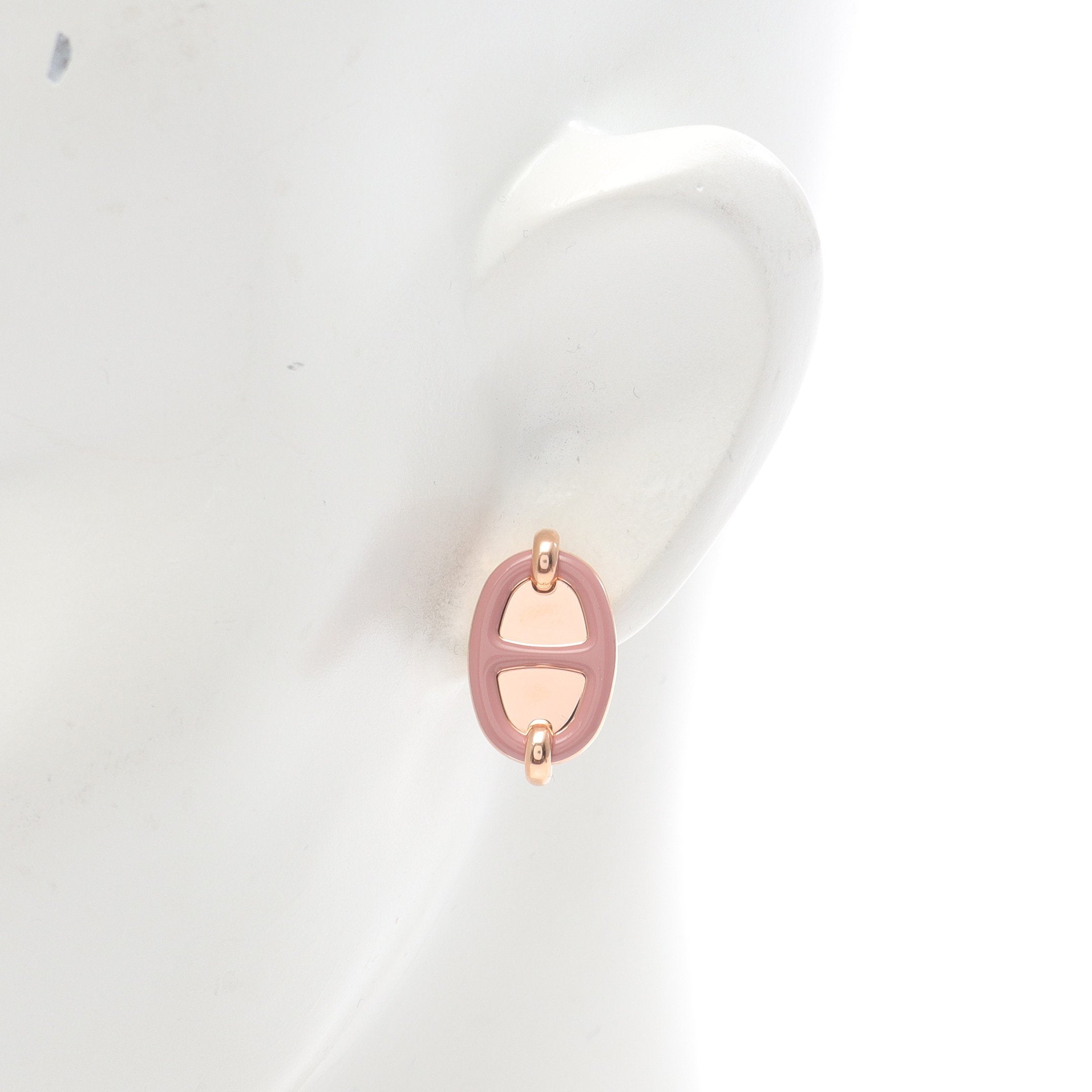 【専用】エルメスミニマイヨンネックレスローズゴールド、ローズ・ボーテピンク 専用】エルメスミニマイヨンネックレスローズゴールド、ローズ・ボーテ