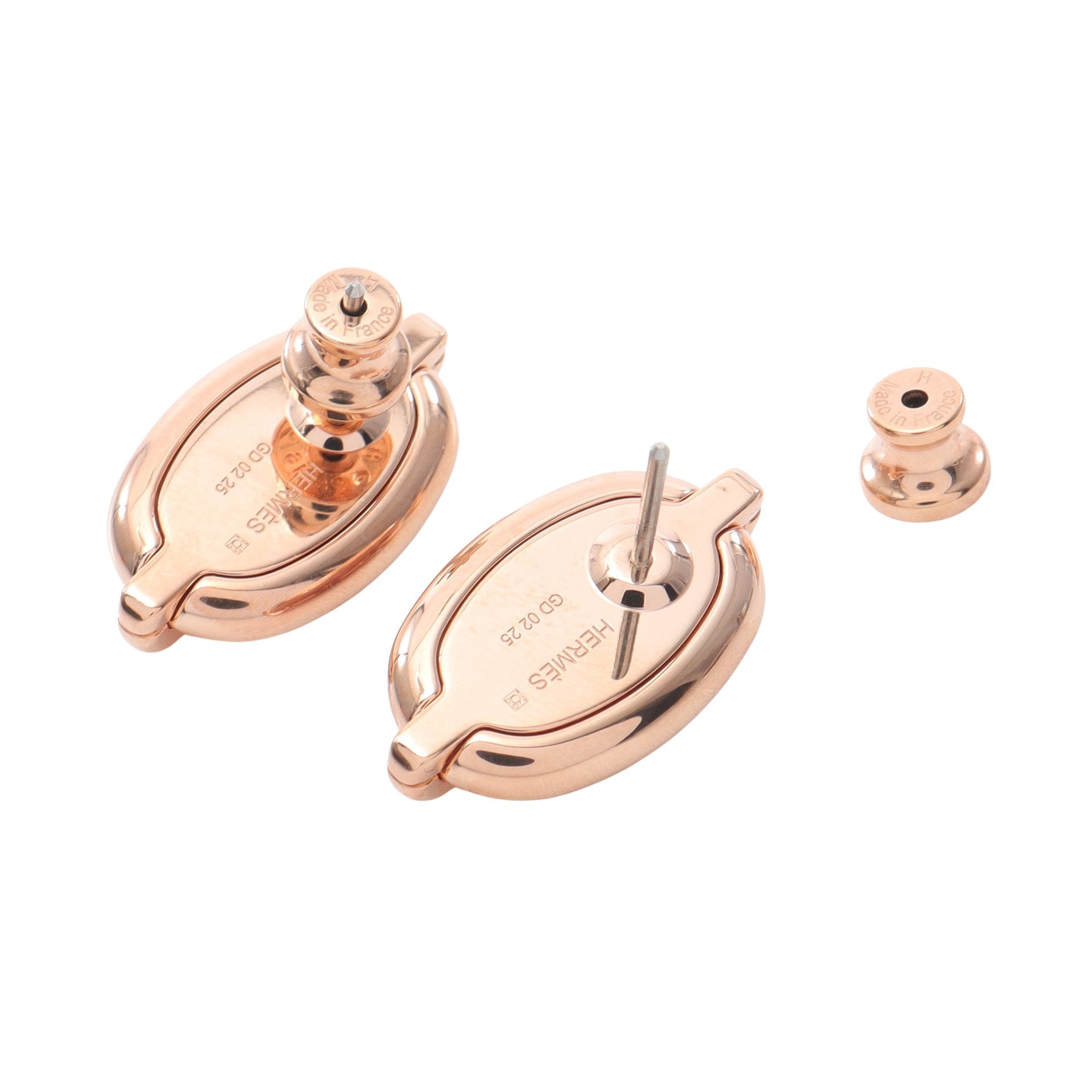 ミニ マイヨン ローズボーテ ピアス GP ピンクゴールド ピンク