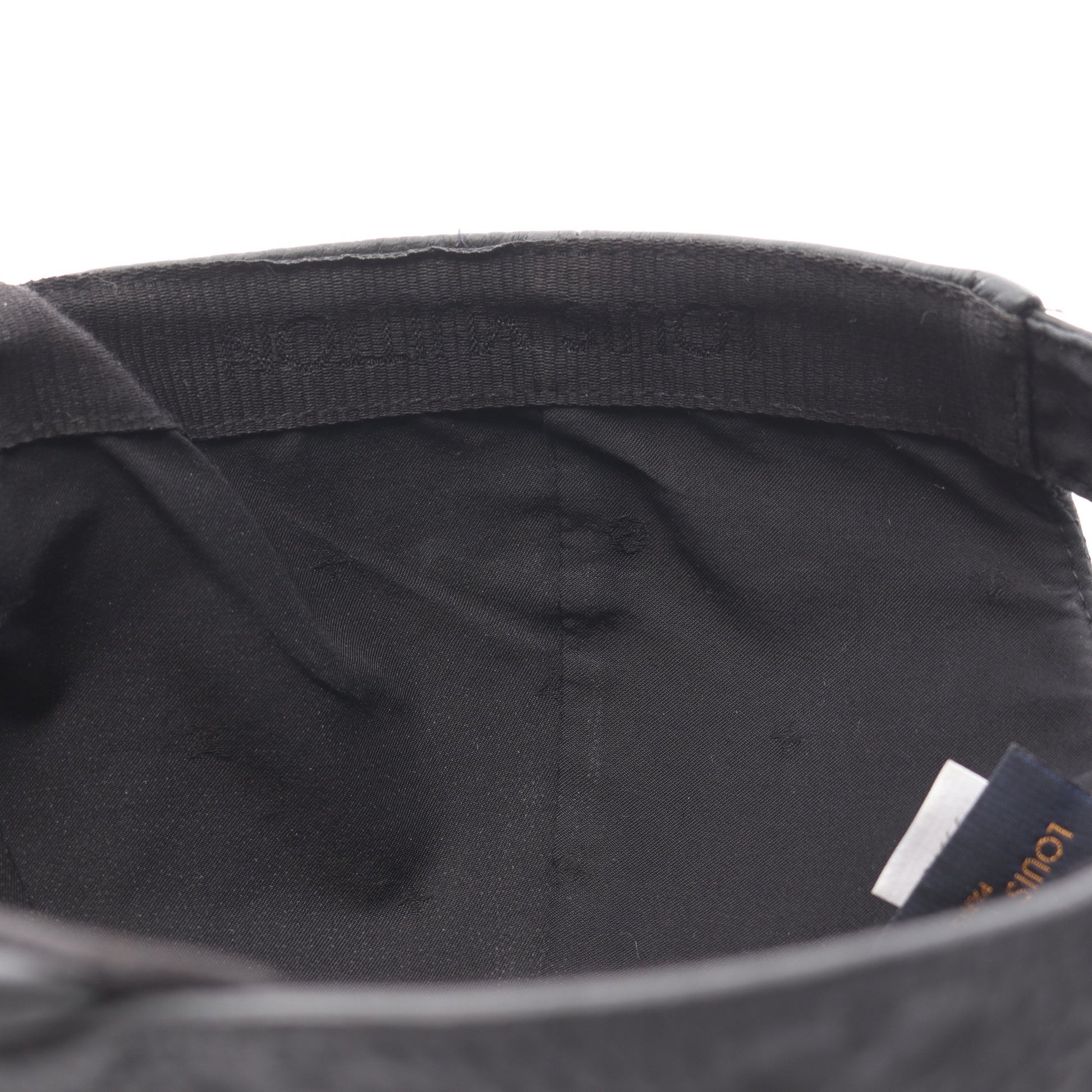 キャスケット モノグラム クイル 1.0 キャップ レザー ブラック ルイヴィトン 財布・小物 LOUIS VUITTON