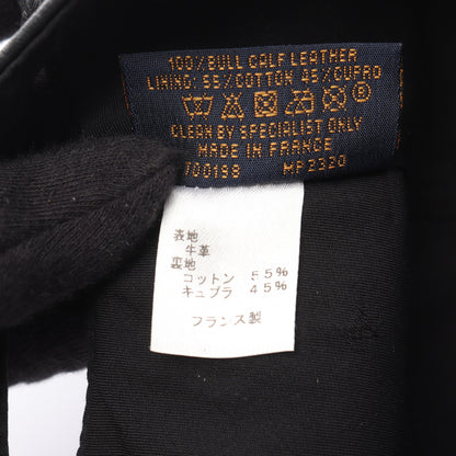 キャスケット モノグラム クイル 1.0 キャップ レザー ブラック ルイヴィトン 財布・小物 LOUIS VUITTON
