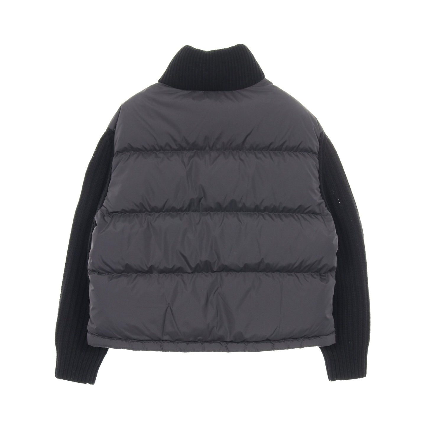 カーディガン ダウンジャケット ブラック 切替 モンクレール アウター MONCLER