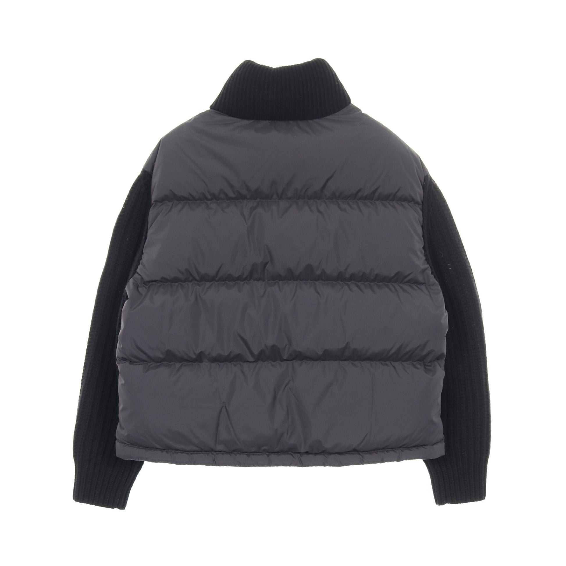 カーディガン ダウンジャケット ブラック 切替 モンクレール アウター MONCLER