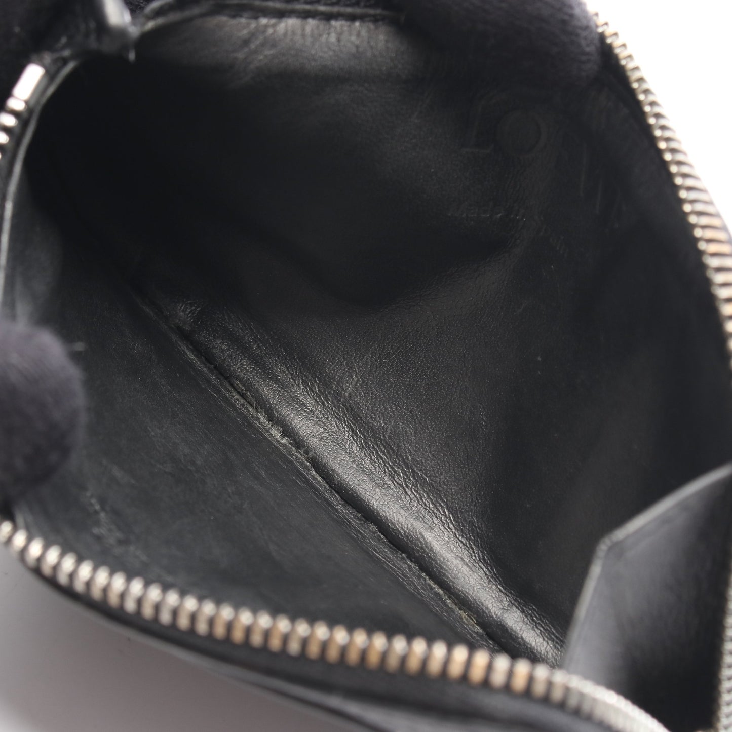 コインカードホルダー カードケース コインケース レザー ブラック ロエベ 財布・小物 LOEWE