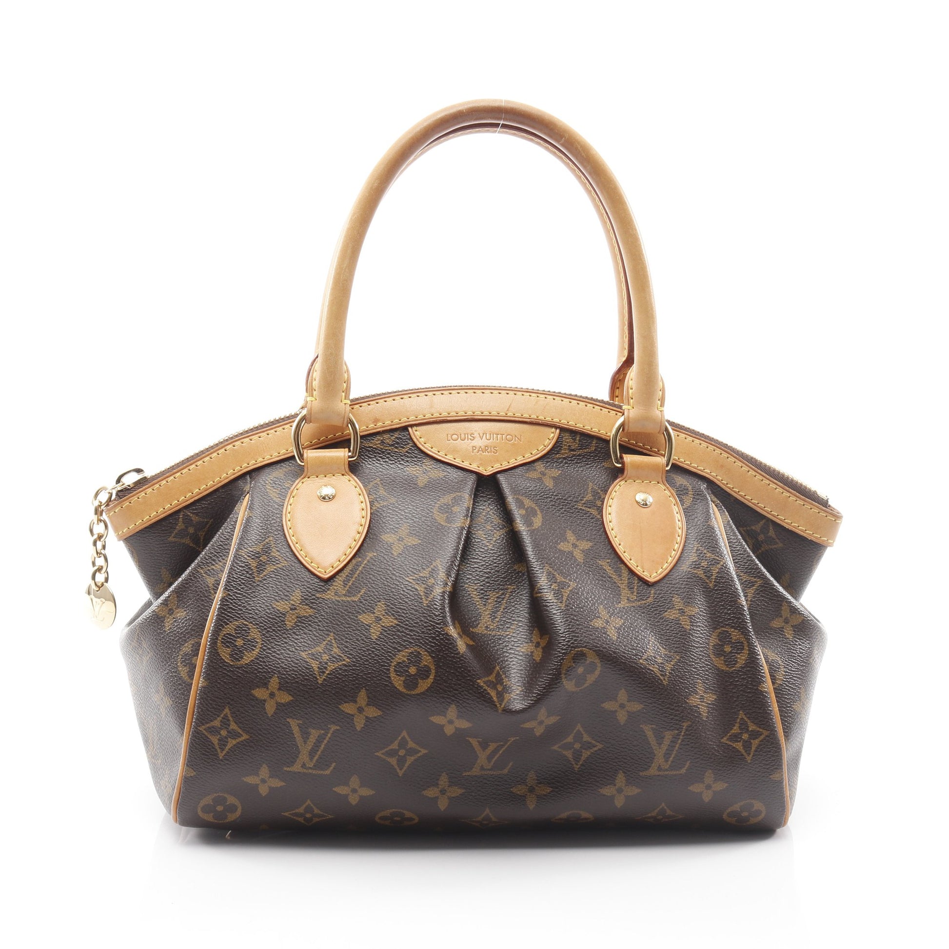 ティヴォリPM モノグラム ハンドバッグ PVC レザー ブラウン ルイヴィトン バッグ LOUIS VUITTON